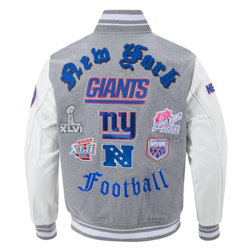 Image of Pro Standard Mens NFL Old English Varsity Jacket
