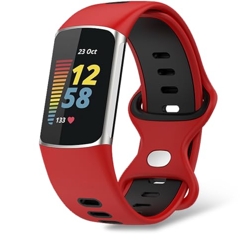 [YANMONGI] For Fitbit Charge 5/Fitbit Charge 6 oh VR xg ʋC _炩 h y ϏՌ h jp HsviO[j