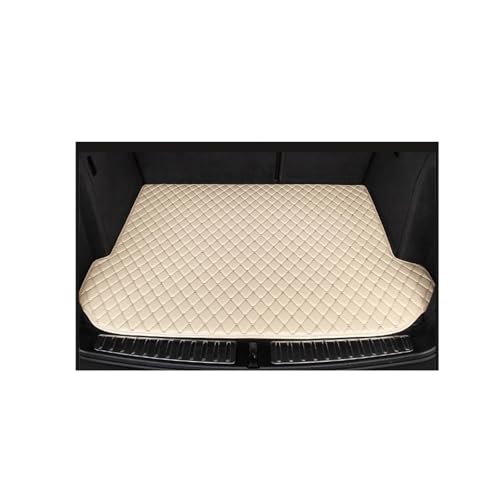 Tapis de coffre arrière Peugeot 2008 beige anti-tache pour modèles 2020-2022
