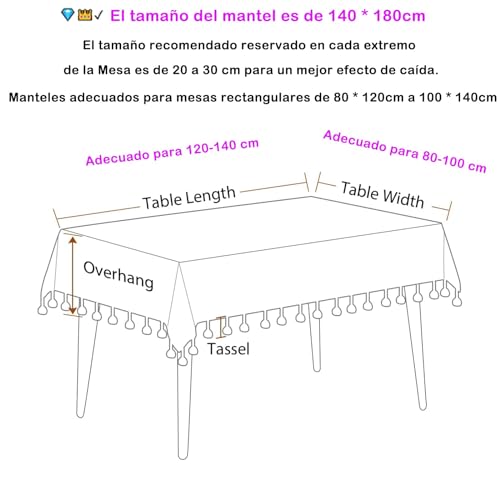 Consejos y comparativas para Comprar Mantel mesa Top cinco. 2 Imagen adicional