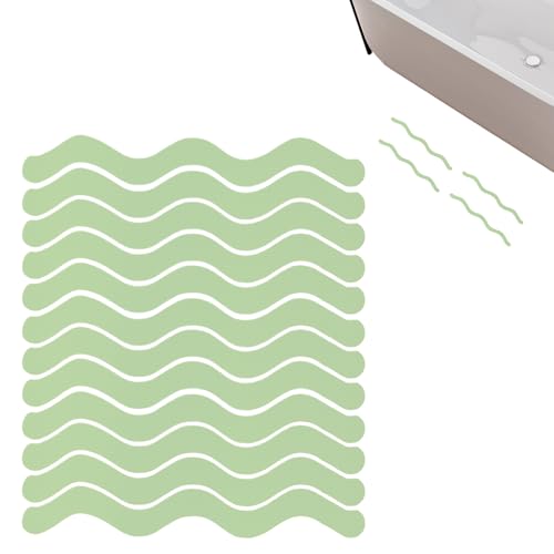 Adhesivos Antideslizantes Para Bañera,Calcomanías Luminosas Para Baño | Tiras Adhesivas Multifuncionales En Forma De S Para Piso De Bañera Y Piscina