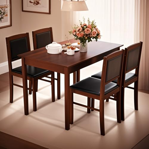 POWERSTONE Farmhouse 5-Piece Dining Set