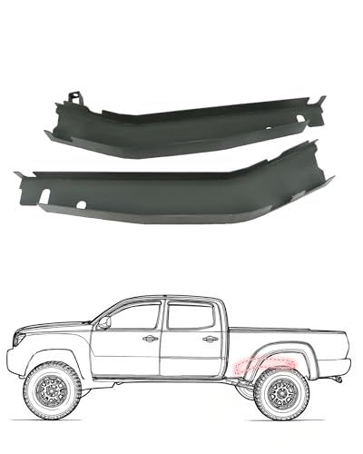 Image of Mountainpeak Mid Rear Frame Repair Kit Fit for 96-04 Toyota Tacoma 2WD /4WD | Reg & Xtra & Double Cab Models, Heavy-Duty 11 Guage Steel, Precision Laser Cut, Rust Patch Repair Kit