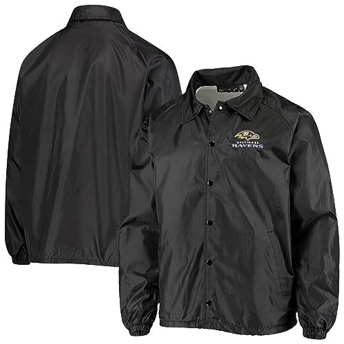 Image of Men's Royal Buffalo Bills Coaches Classic Raglan Full-Snap Windbreaker Jacket