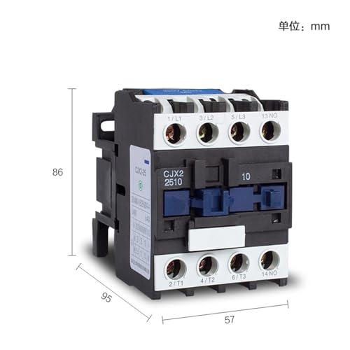 Contacteur CA CJX2-2510 24V triphasé 25A pour commande de circuit électrique - 4
