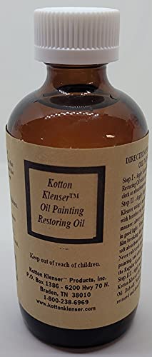 Kotton Klenser OIL Painting Restoring OIL 6 Oz.
