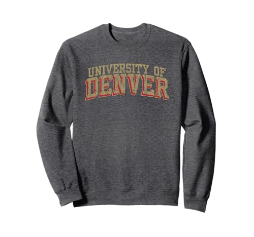 Denver Pioneers Retro Arch Logo Officially Licensed Sweatshirt