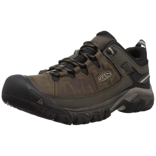 KEEN Targhee 3 Waterproof Obuwie turystyczne Mężczyźni, linka bungee, czarna, 44.5 EU