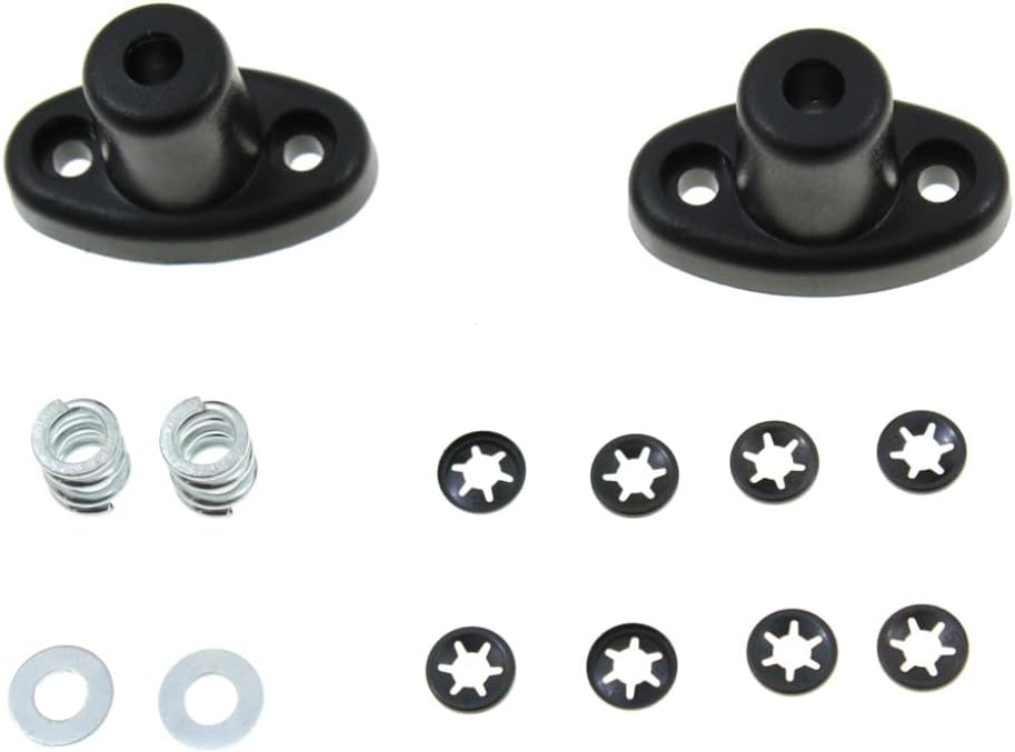 For Jeep Wrangler TJ Sun Visor Repair Kit 1998 99 00 01 2002 Pair | Plastic | 924-531
