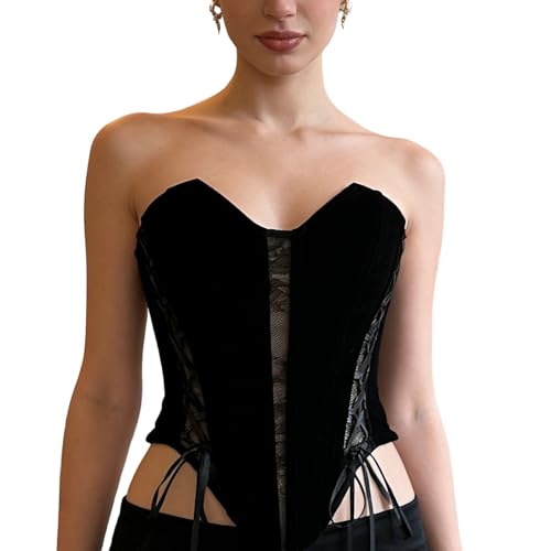Bustier gainant en dentelle florale pour vos soirées d'été