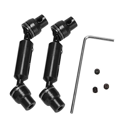 VERAWE 2 Pcs Metal Front Rear Drive Shaft for D12 C14 C24 B16 B36 B24 MN D90 MN99S RC Car Spare Parts