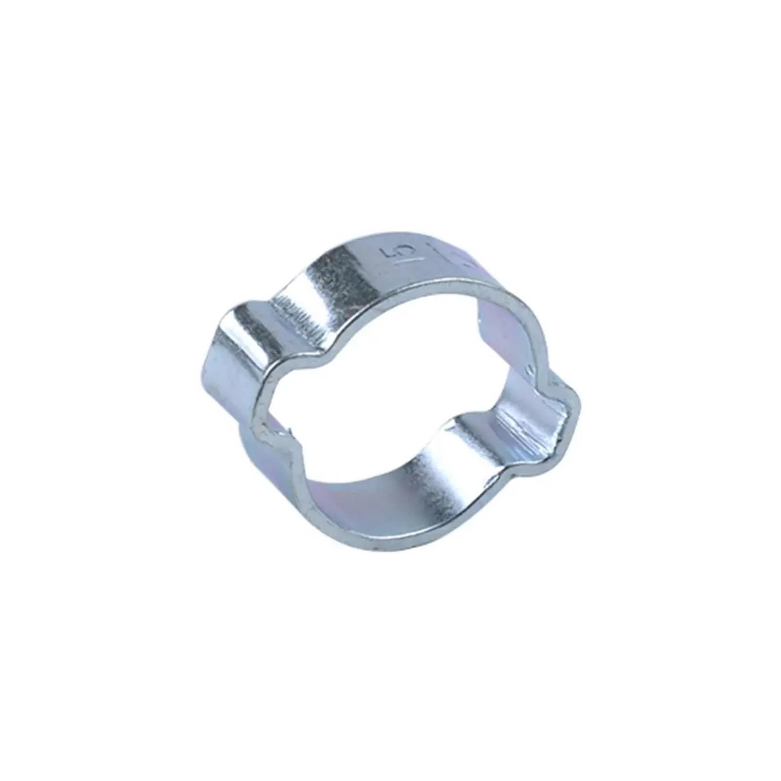 Abrazaderas de doble oreja Abrazadera de tubo de acero al carbono con Clip de manguera de doble oreja for proyectos de bricolaje y mejoras for el hogar