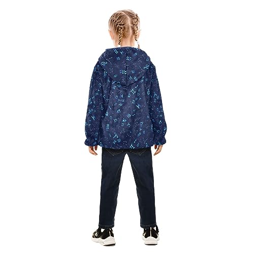 Zodiac Signs Boys Fleece Hoody Jacket Zip Up Coat Warm Fall Winter Plush Jacket Long Sleeve Outerwear4