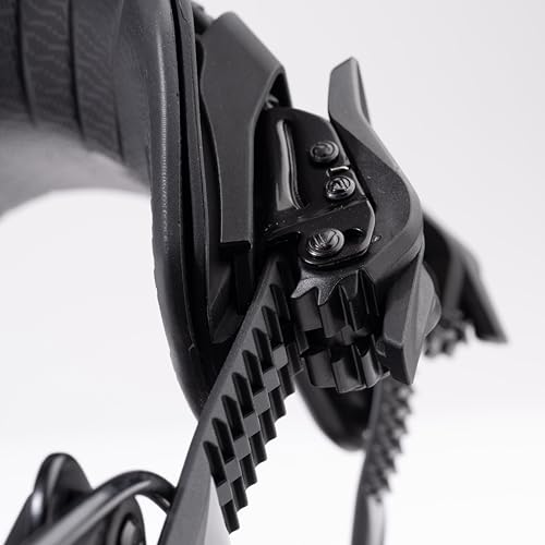 image for Nidecker Flow NX2 Snowboard Bindings – Black – All-Mountain Power 