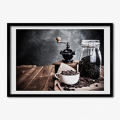 Affiche 70x50 cm Tulup pour habiller un grand mur vide avec une peinture de moulin
