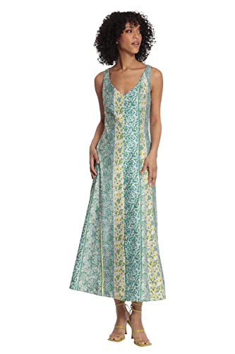 Image of Maggy London Women's Women's V-Neck Slip Dress Maxi