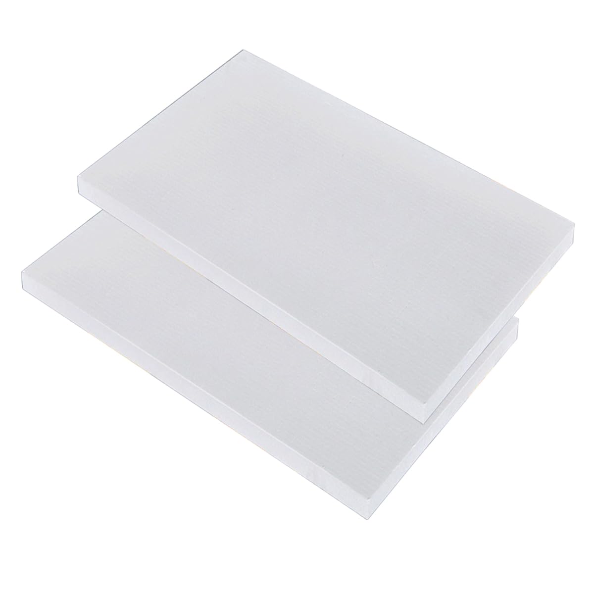 Placa de Aislamiento Térmico de Fibra de Cerámica Paneles Aislantes de Fibra Cerámica Ignífugos Tablero Inorgánico for Hornos de Pizza Estufas de leña 300mmx200mmx5mm,2 Unidades
