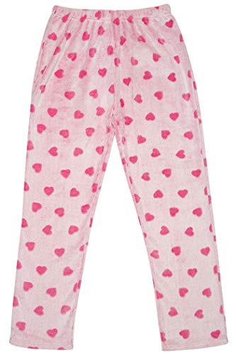 North 15 Girls Super Cozy Carl Fleece Burnout Pajama Pants-L1340G-Design4-8