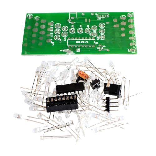 5V Electronic Hourglass DIY Kit Funny Electric Production Kits Precise with LED Lamps Double Layer PCB Board 84 * 40mm image 4