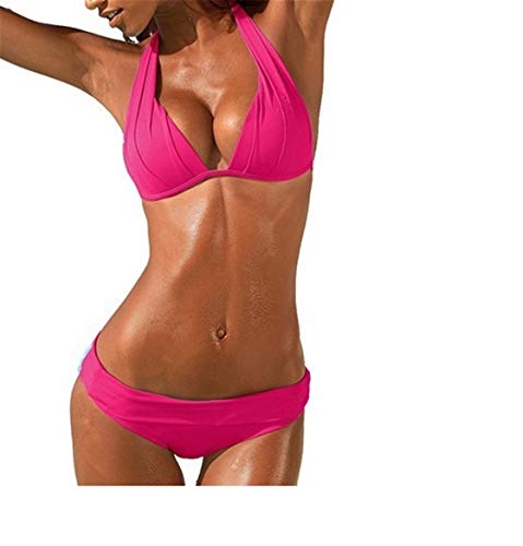 Bikini Bañadores Mujer Sujetador para Mujer Sujetador con Relleno Bikini Conjunto Traje...