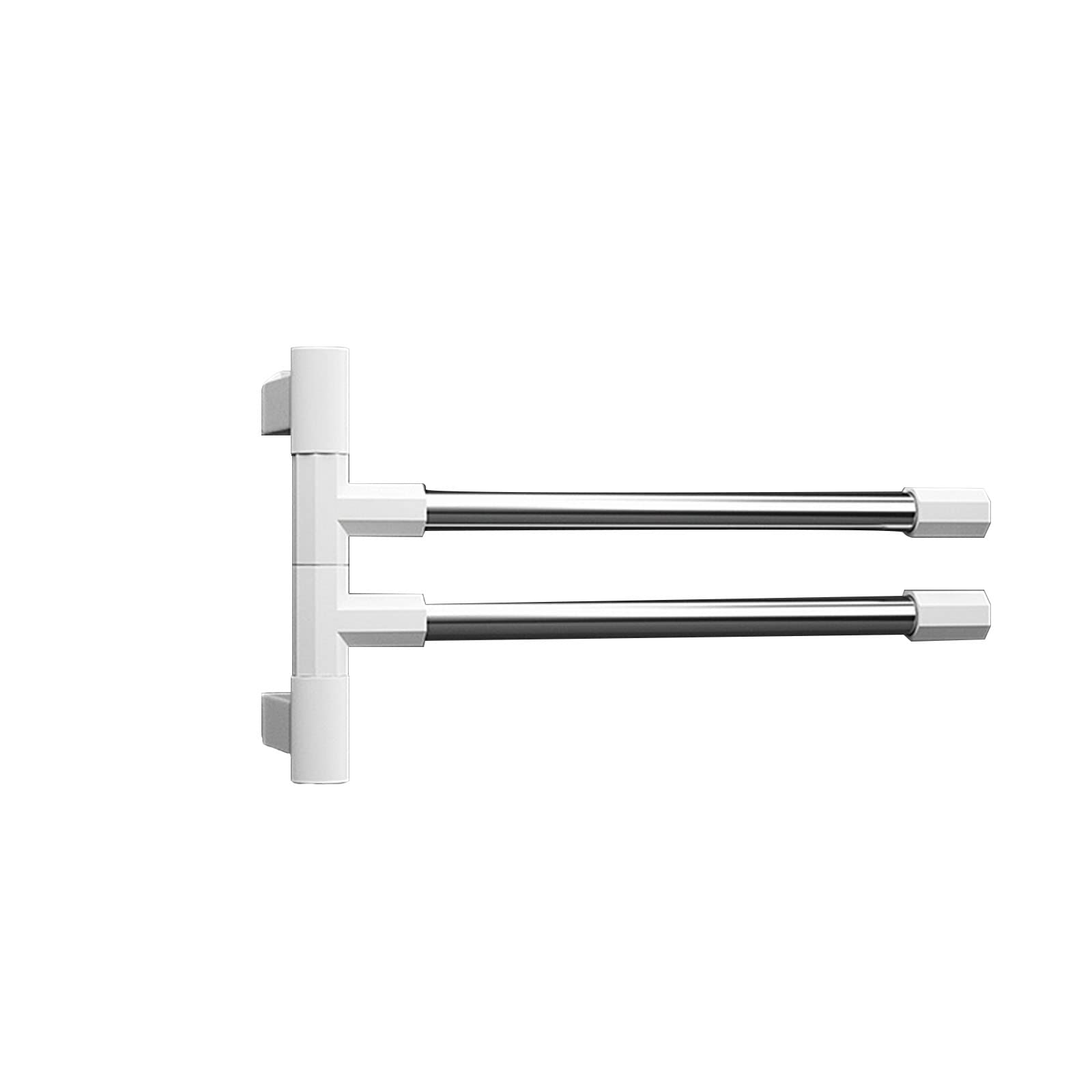 Estante de cocina de viscosa resistente y toallero de baño de acero inoxidable de pared