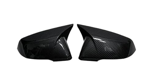 車用バックミラーカバーキャップ バックミラーカバー ウィングサイドミラーキャップ 1 2シリーズ F44 F40 Z4 G29 X1 F48 F49 X2 F39 スープラ 2019-2023に適合する 車用バックミラーカバー(Carbon Look)