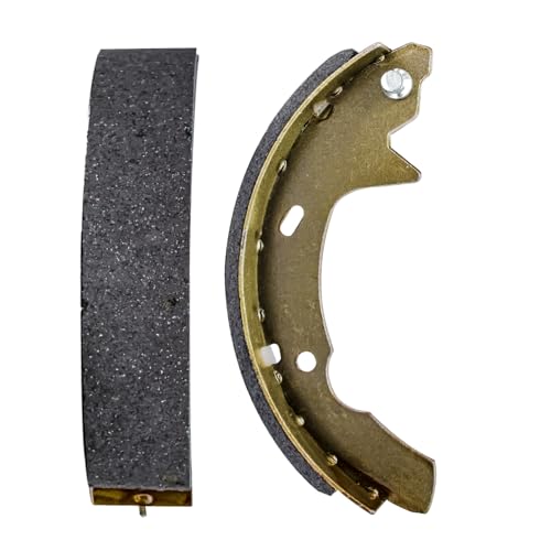 Image of Detroit Axle - 4pc Rear Brake Shoes for 91-93 Hyundai Sonata 93-07