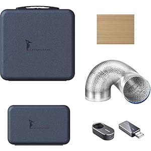 LaserPecker L2 accessoirepakket, beschermtas + bluetooth-adapter + batch-bedrijfsmodule + uitlaatpijp + snijplaat, lasergraveermachine accessoires exclusief voor LaserPecker 2