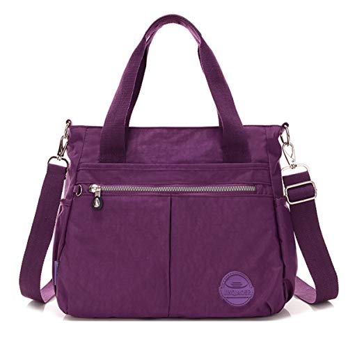 Sac en nylon imperméable violet Tiny Chou idéal pour vos journées actives en ville