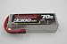 Produktbild Roaring Top 3300mAh 6S 22.2V 70C LiPo Battery for RC Hobby RC Airplane