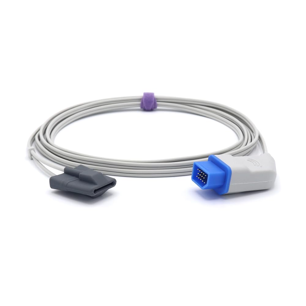 Kompatibel Nihon Kohden Spo2 Sensor Pädiatrischer weicher 10ft 14 Pins Stecker