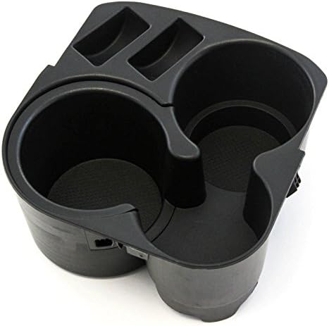 Red Hound Auto Cup Holder w Insert Center Console Black Plastic 2007-2012 Compatible with Nissan Altima
