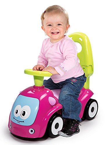 41EsEQTvYpL Smoby - Porteur Maestro Balade Rose - Pour Enfant Dès 6 Mois - Evolutif - Roues Silencieuses - Klaxon - 720303