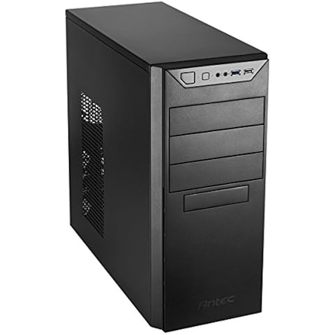 Antec VSK-4000B-U3/U2 ATX Computer Case - Black Cover