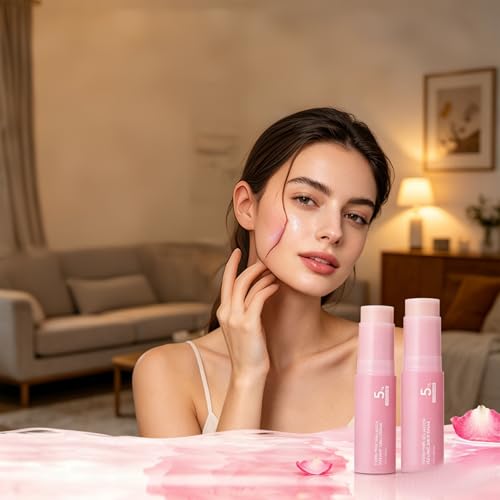 TAYUSH PDRN Pink Collagen Multi volume Balm Stick, K-Beauty Hydrating Balm with Volufiline & NAD+ for Face, Neck & Under Eyes - Glow & Firming Care, 2 Pack - Image 4