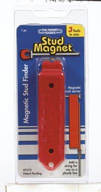 Red Magnetic Stud Finder