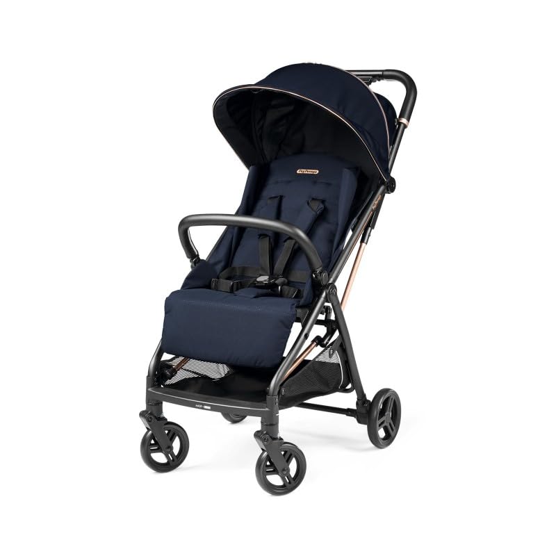 Peg Perego Kinderwagen Selfie Blue Shine mit Absenkautomatik belastbar bis 22 kg