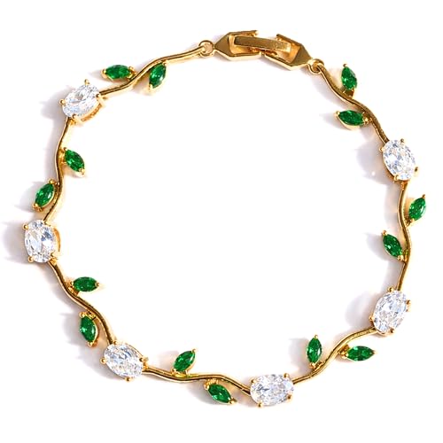 Image of Pixies Anti Tarnish Tulip Bracelet for Women Stylish | Hypoallergenic and Waterproof | Coquette and aesthetic accessories for girls | Ideal for gifting on special occasions | Comes in a gift box