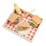 New Classic Toys Cutting Meal-Lunch-Picnic-Box 18 sztuk, wielokolorowe, 10591