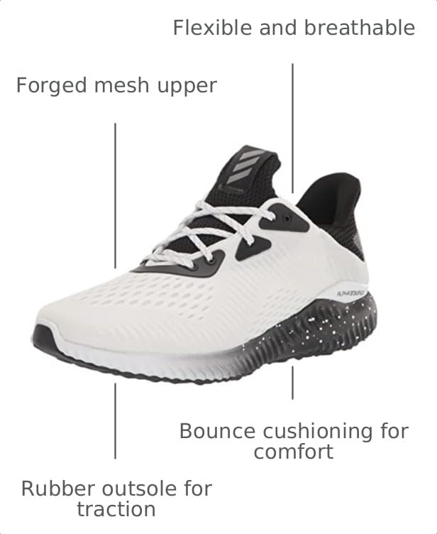 Image of Adidas Men's Alphabounce 1 Shoes