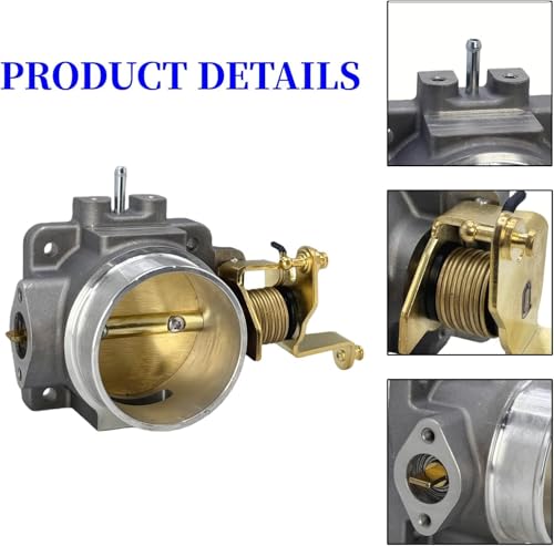 1724 62mm Throttle Body Compatible for 1991-2003 J'eep Wrangler Comanche Grand Cherokee 4.0L YJ TJ XJ ZJ WJ - Power Plus Series Replacement OE# 1724 by BZP - Image 5