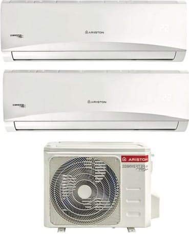 CONDIZIONATORE DUAL SPLIT Climatizzatore Dual Split Inverter 12000 + 12000 Btu Classe A++/A+ Serie Prios
