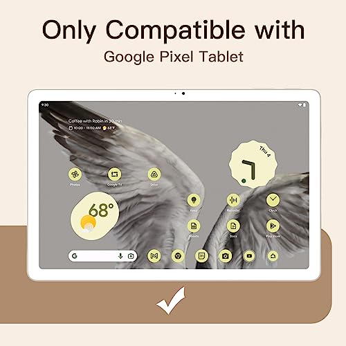 JETech Screen Protector for Google Pixel Tablet (11-Inch, 2023 Model), 9H Tempered Glass Film, HD Clear, 2-Pack