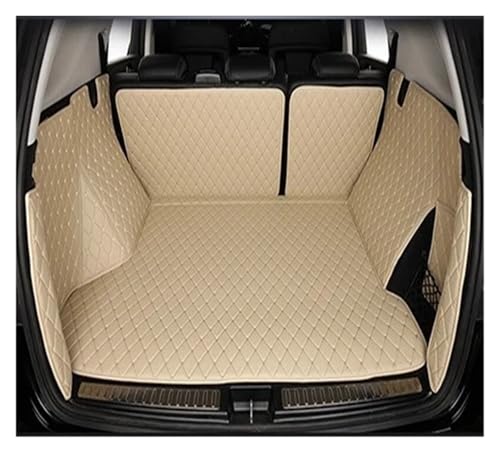Tapis de coffre pour Nissan X-Trail T31 5 places de 2007 à 2016 imperméable beige