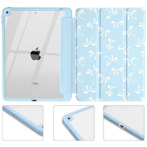 Coque iPad 10e/11e génération rigide transparente anti-rayures fille - 2