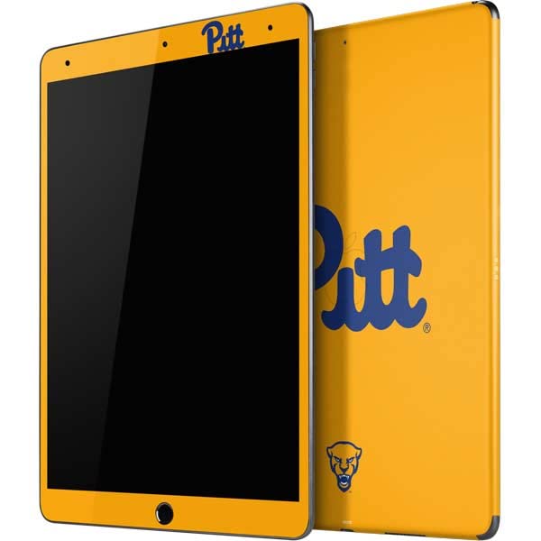 Skinit Decal Tablet Skin Compatible with iPad Air 13in M2 (2024) - Officially Licensed University of Pittsburgh Pitt Panthers Yellow Design
