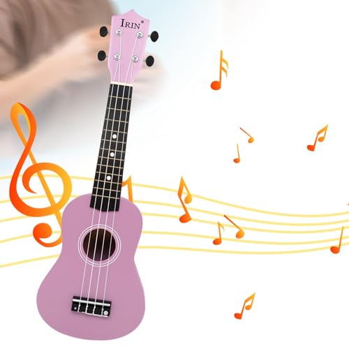 Ukulele jouet éducatif rose le cadeau parfait pour enfants