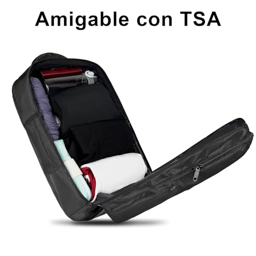 Evita cargos por equipaje con MATEIN Mochila Viaje Cabina 55x40x20 3