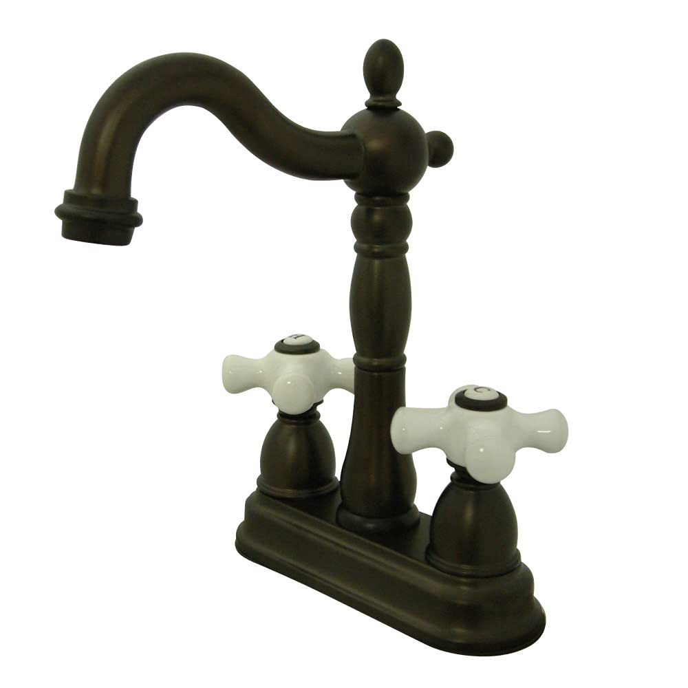 Robinet de bar Heritage bronze huilé Kingston laiton finitions luxe