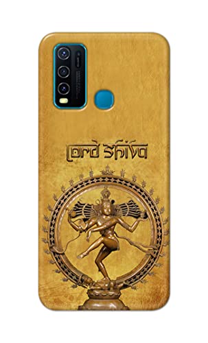 Image of PRINTFIDAA Lord Shiva As Nataraj Printed Designer Hard Case for Vivo Y30 / Vivo Y50 Back Cover -(e) RPM1004